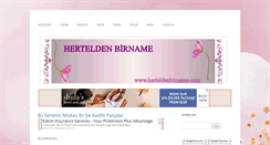 Desktop Screenshot of herteldenbirname.com